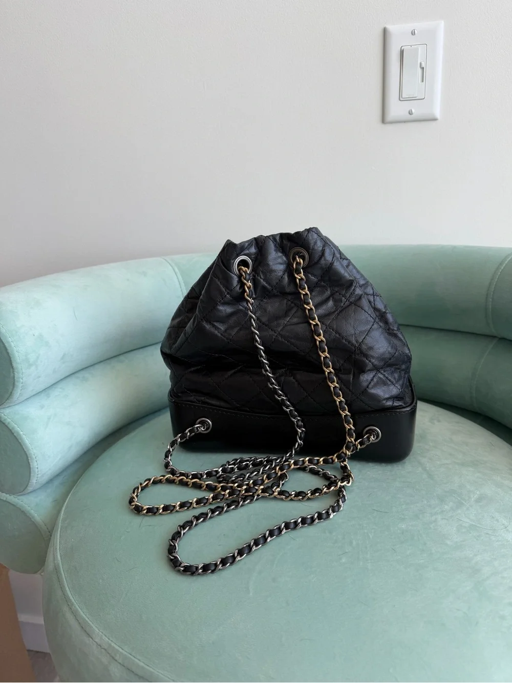 🖤 CHANEL Gabrielle Small Backpack Black